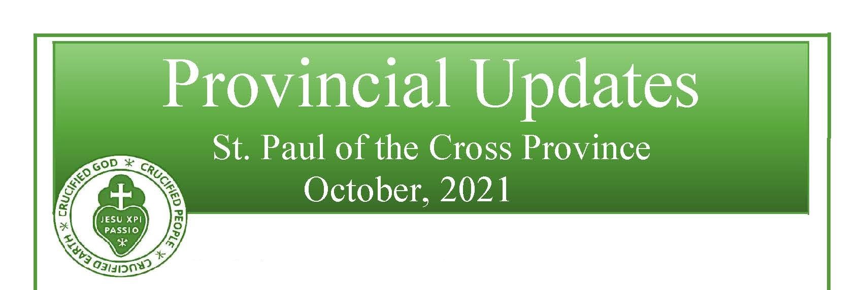 Provincial Update October 2021   