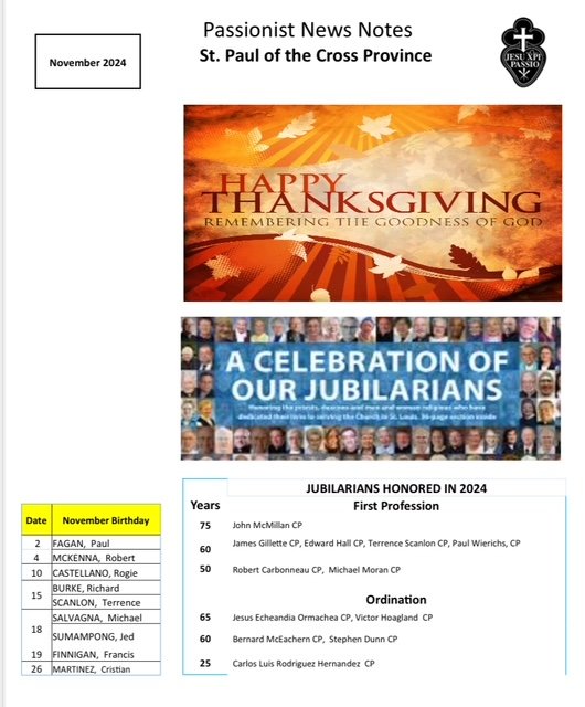 Provincial Newsletter November  2024    - Copy